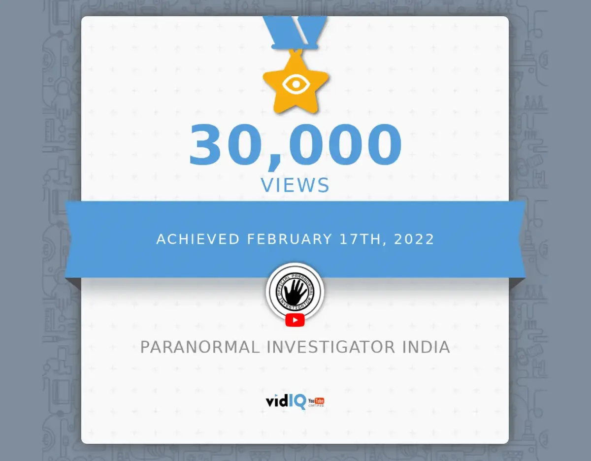 YouTube-views30k-Paranomal